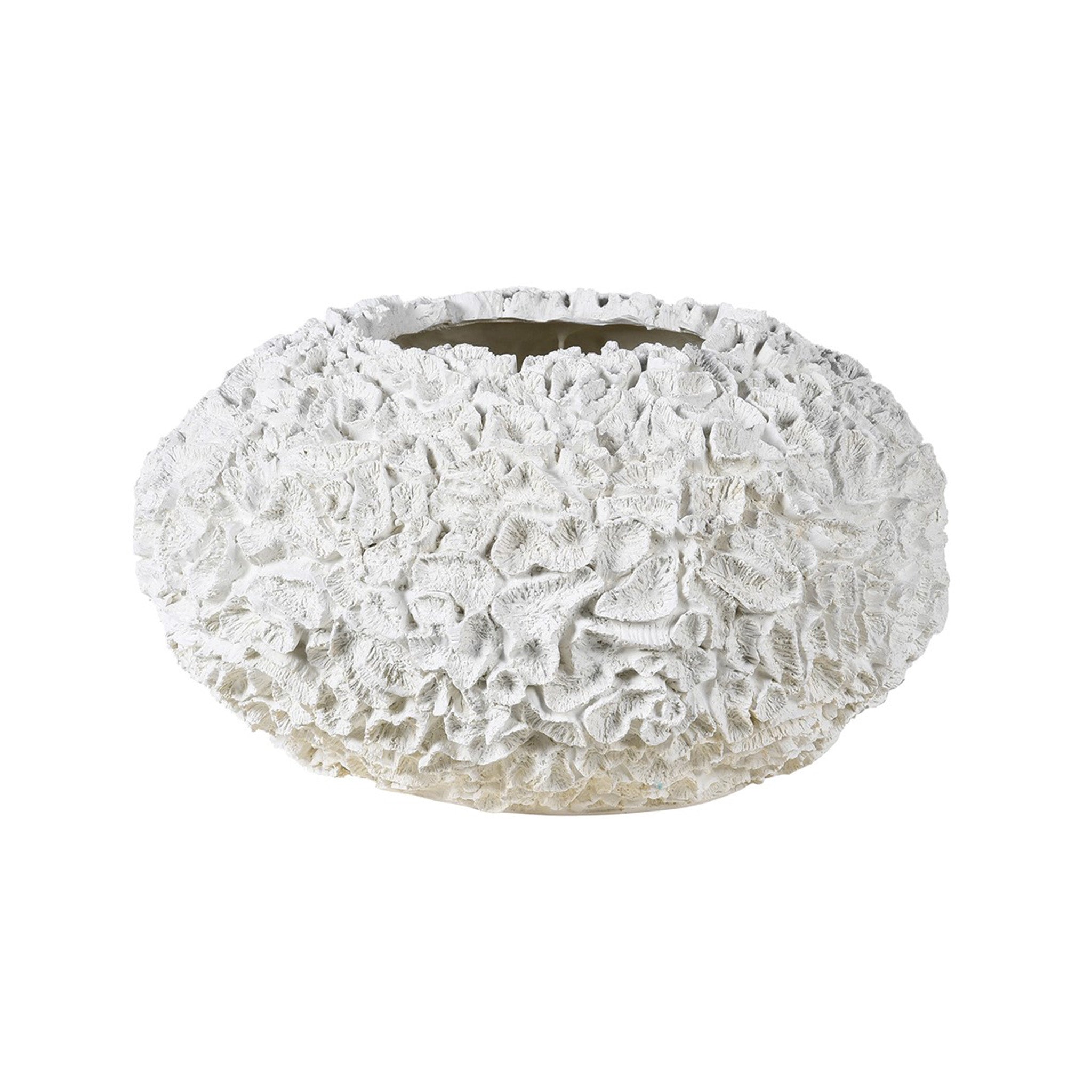 Large Coral Textured Vase